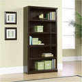 5 Shelf Bookcase in Jamocha Wood C4419