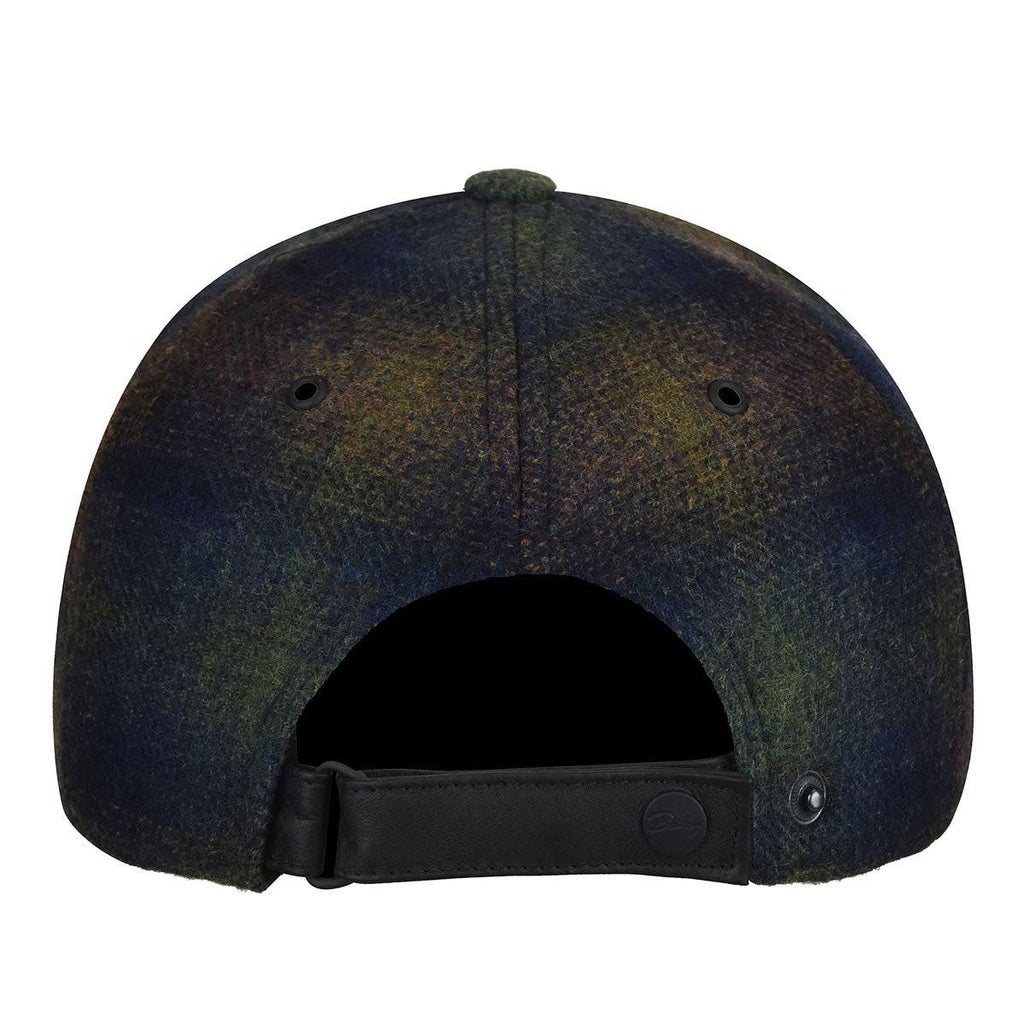 Green Plaid Baseball Cap V533911