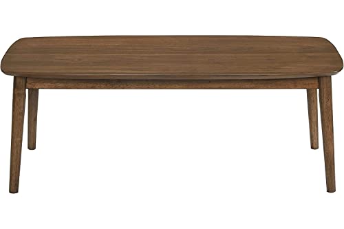 Natural Walnut 3 Piece Wood Coffee Table and End Table Set K593