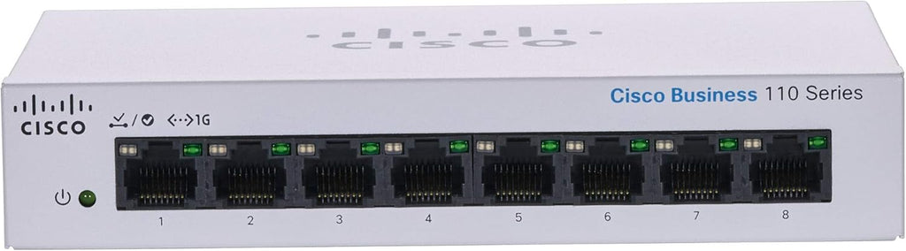 8 Port GE Unmanaged Switch, Pack of 2 J744