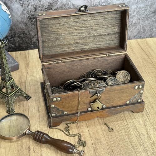 Wooden Storage Box With Lock E6315