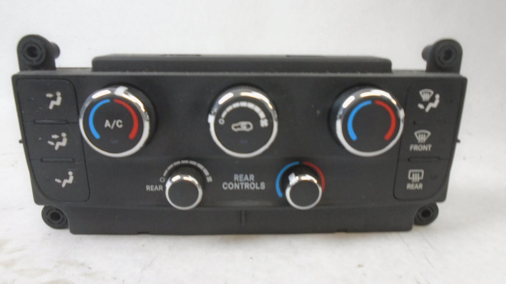 Pre-Owned Dodge Caravan Heater AC Temperature Controller Front Manual D4843