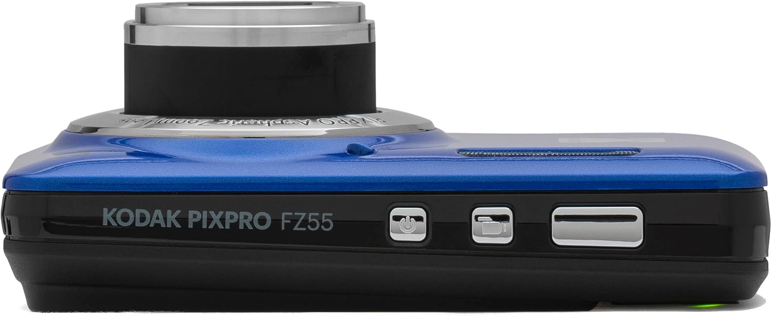 Blue 16MP Digital Camera with 5X Optical Zoom U2708
