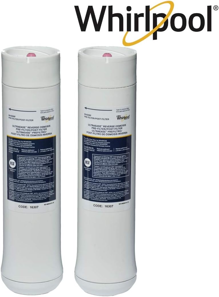 Reverse Osmosis Filtration System With Chrome Faucet, White L300035