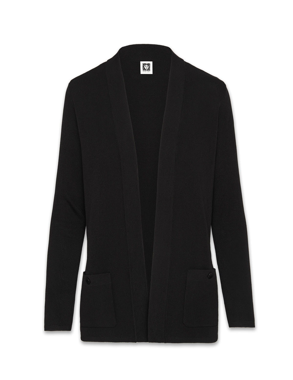 Black Open Front Cardigan H744438