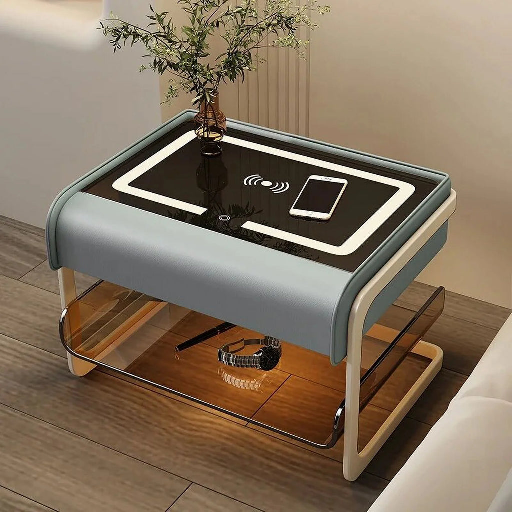 Acrylic Wireless Charging Nightstand E72842