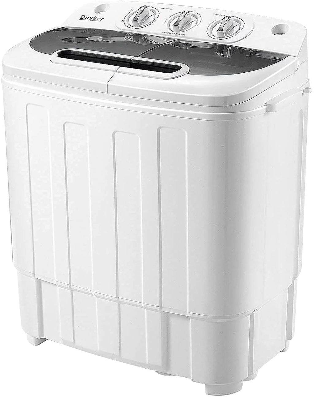 White Twin Tub Portable 16.5 lbs. Washing Machine and Dryer Combo U453