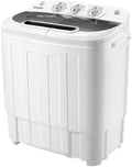 White Twin Tub Portable 16.5 lbs. Washing Machine and Dryer Combo U453