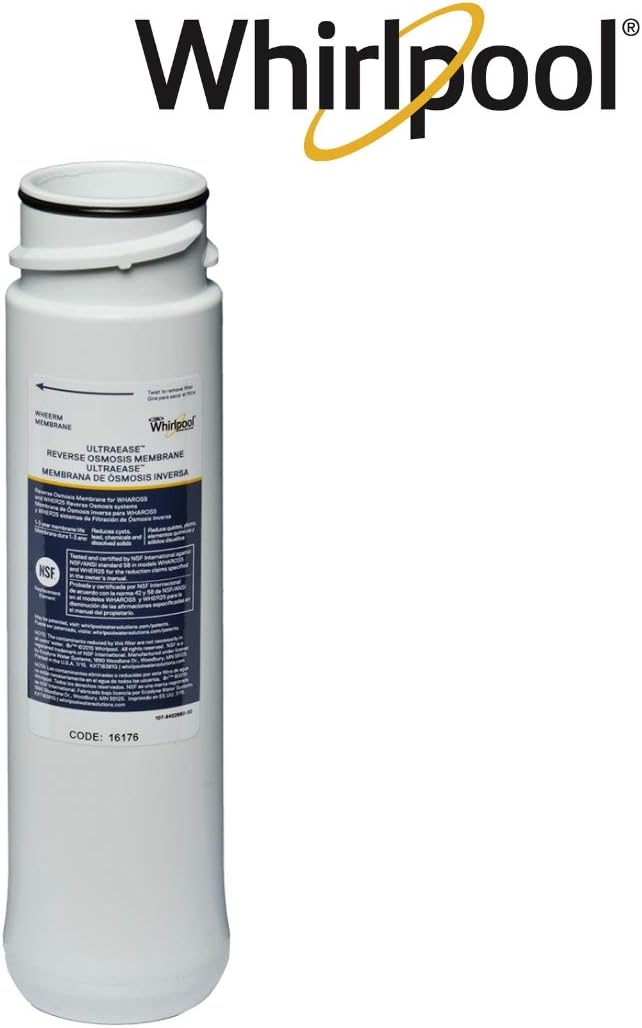 Reverse Osmosis Filtration System With Chrome Faucet, White L300035