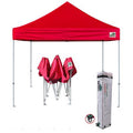 10 ft. x 10 ft. Steel Pop-Up Canopy, Red U9017