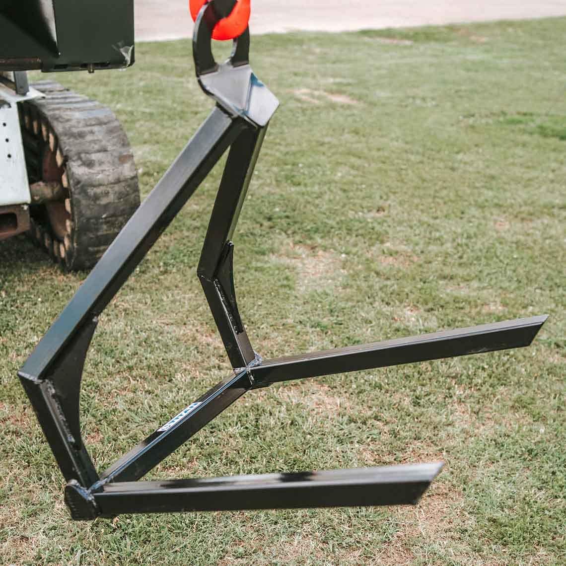 Steel Tele-Boom Pallet Carrier with 2x2-in Fork Tubing C537110