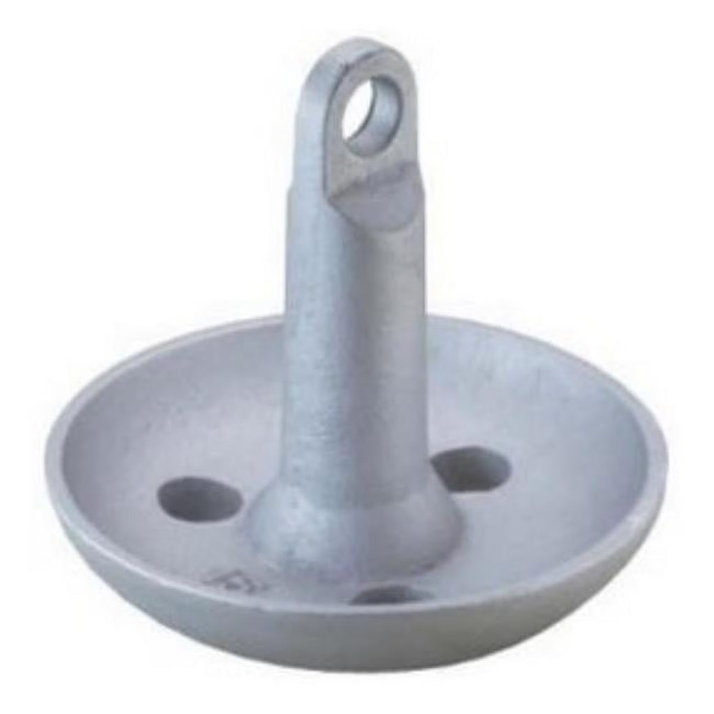 Aluminum Mushroom Style Anchor, Gray - 15 lbs A19570