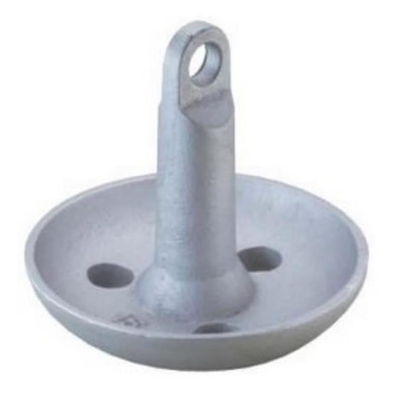 Aluminum Mushroom Style Anchor, Gray - 15 lbs A19570