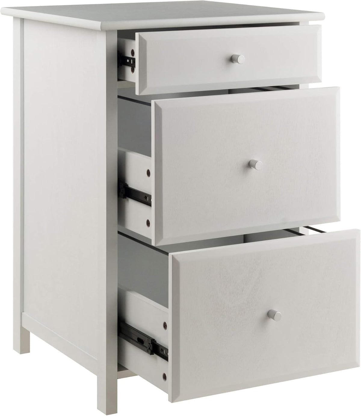 White File Cabinet P53412