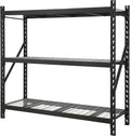 3-Tier Steel Industrial Shelving Rack H9710