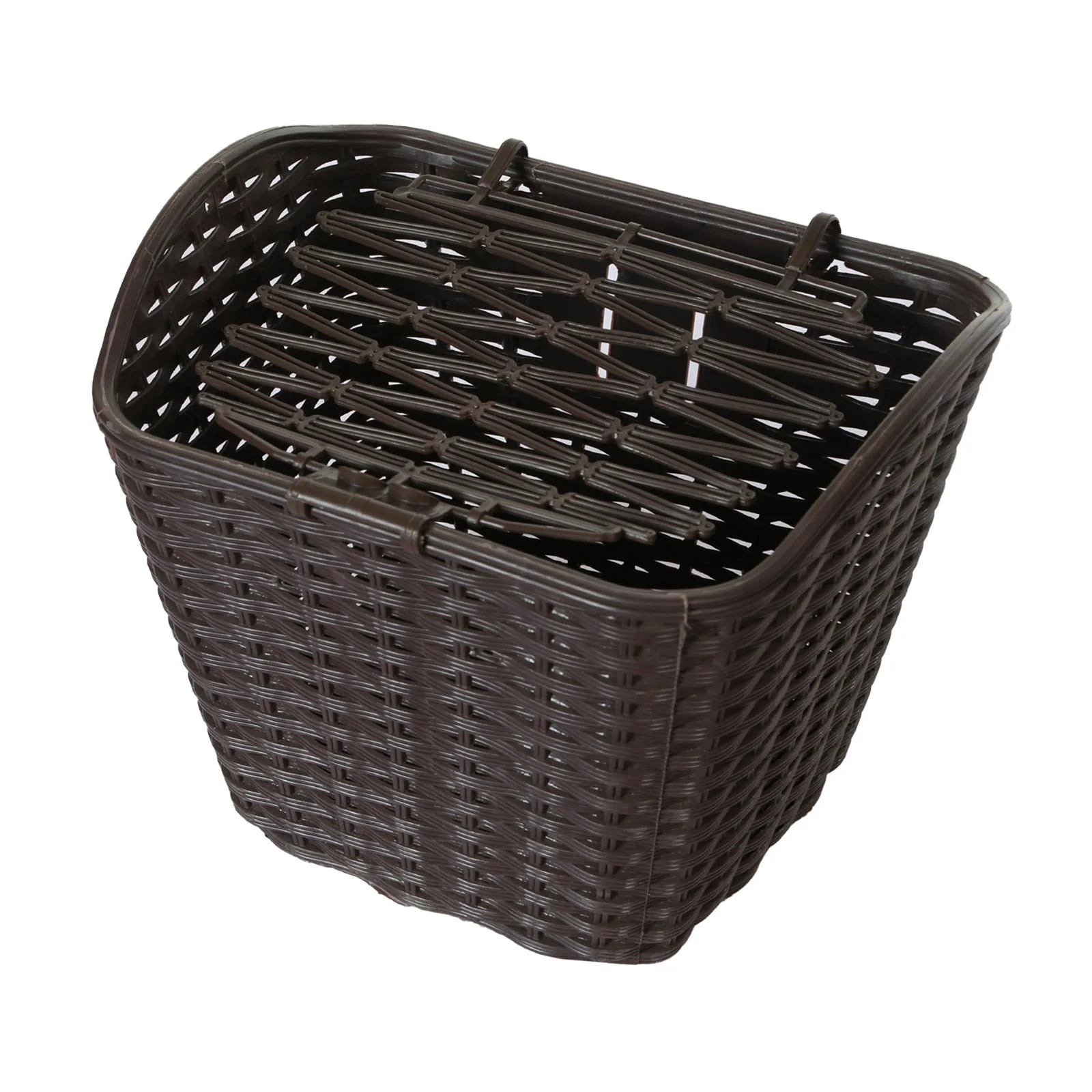 Khaki Bike Front Handlebar Basket with Cover W712