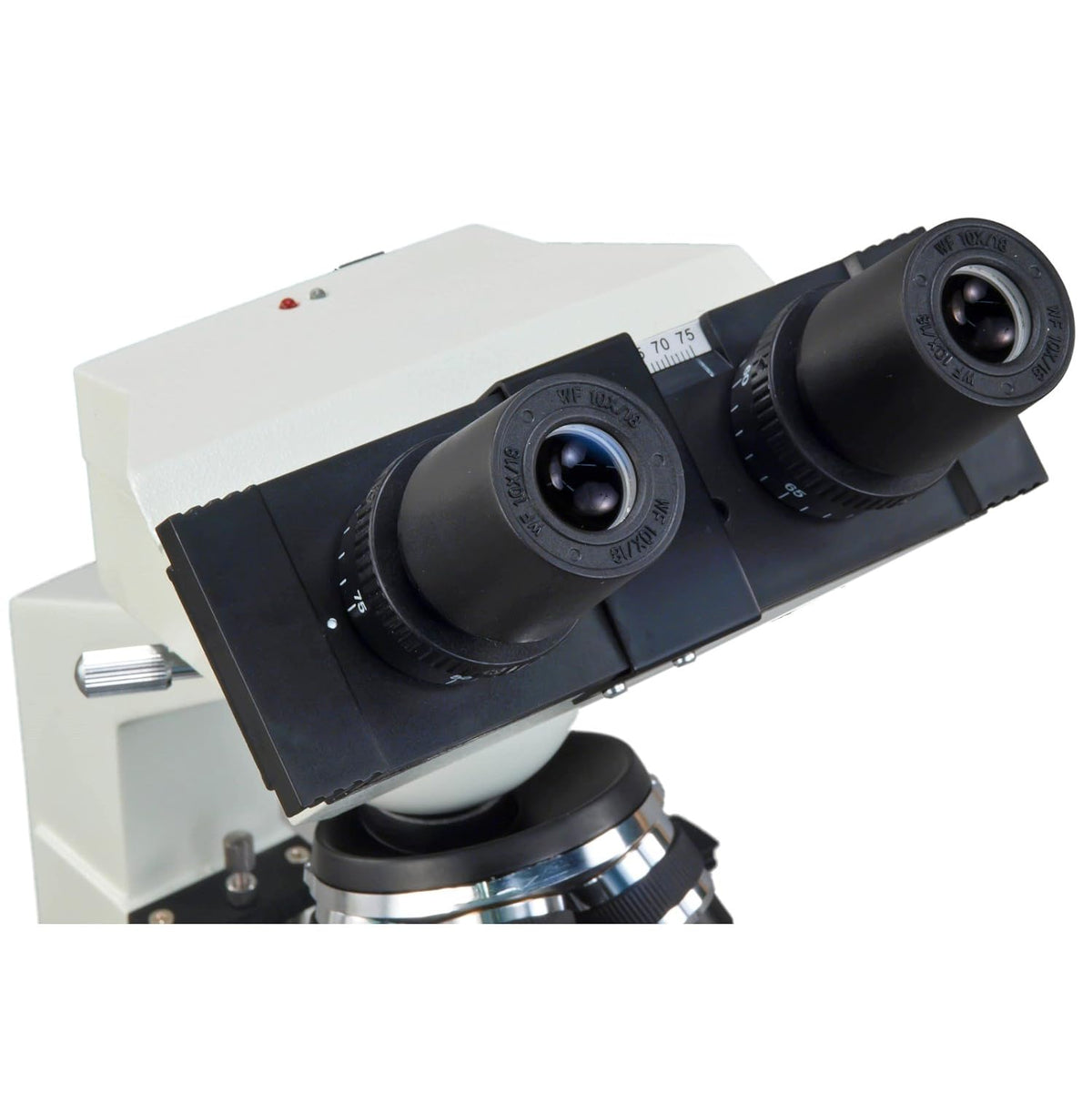 40X-2000X Digital LED Compound Microscope with Built-in 1.3MP Camera and Double Layer Mechanical Stage V411
