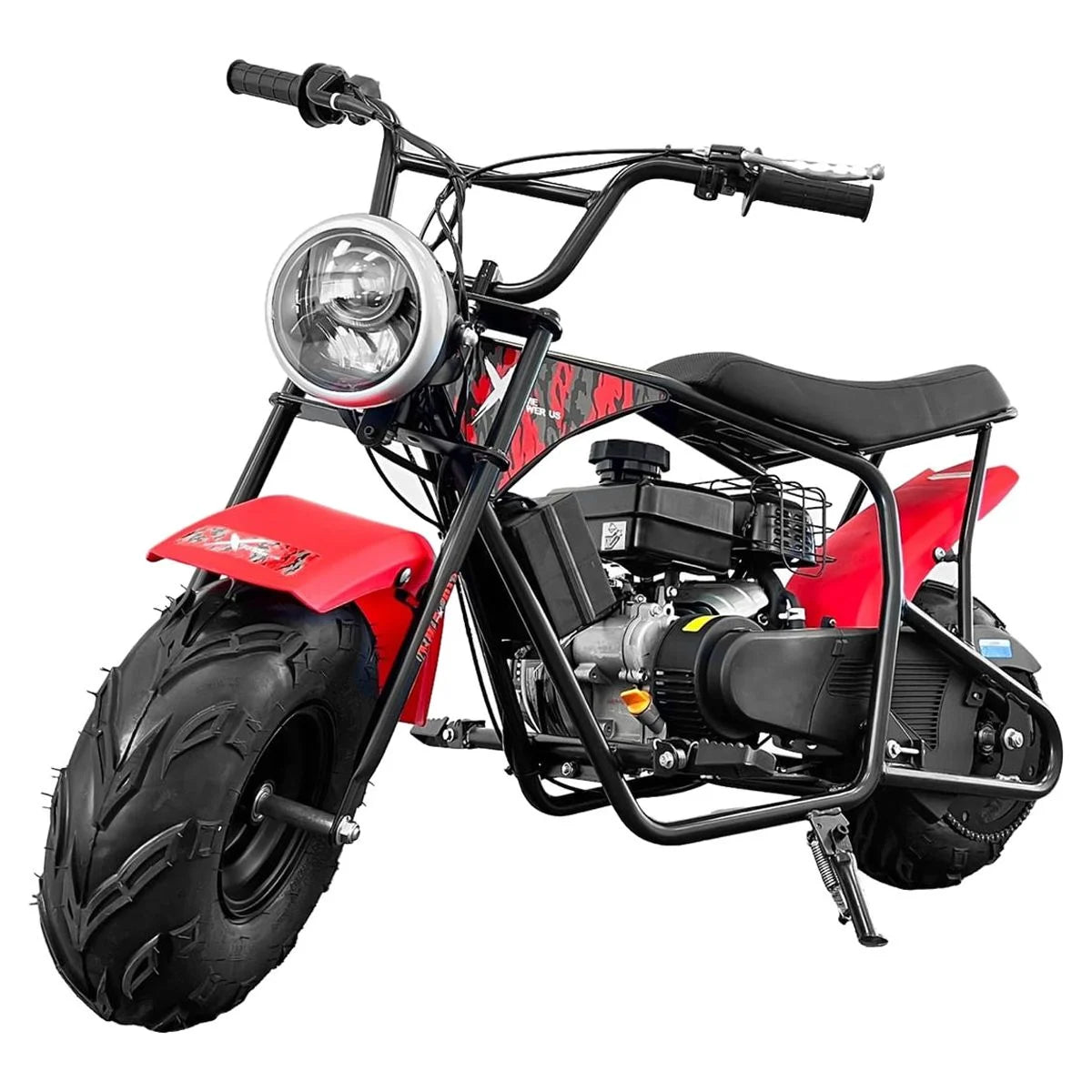 Red/Black 99cc Mini Bike Gas Powered Motorcycle T742