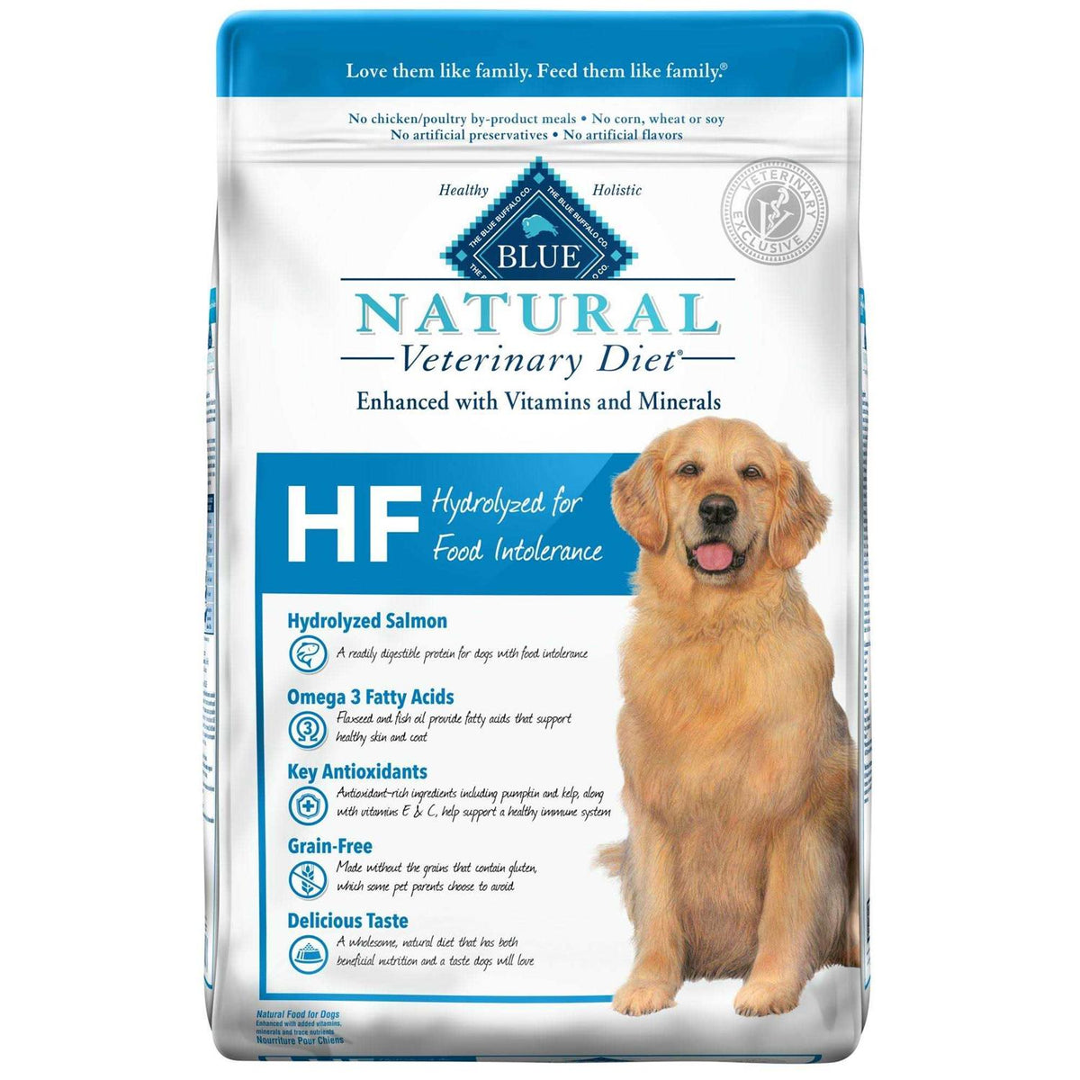 Natural Veterinary Diet HF Hydrolyzed Dry Dog Food G16784