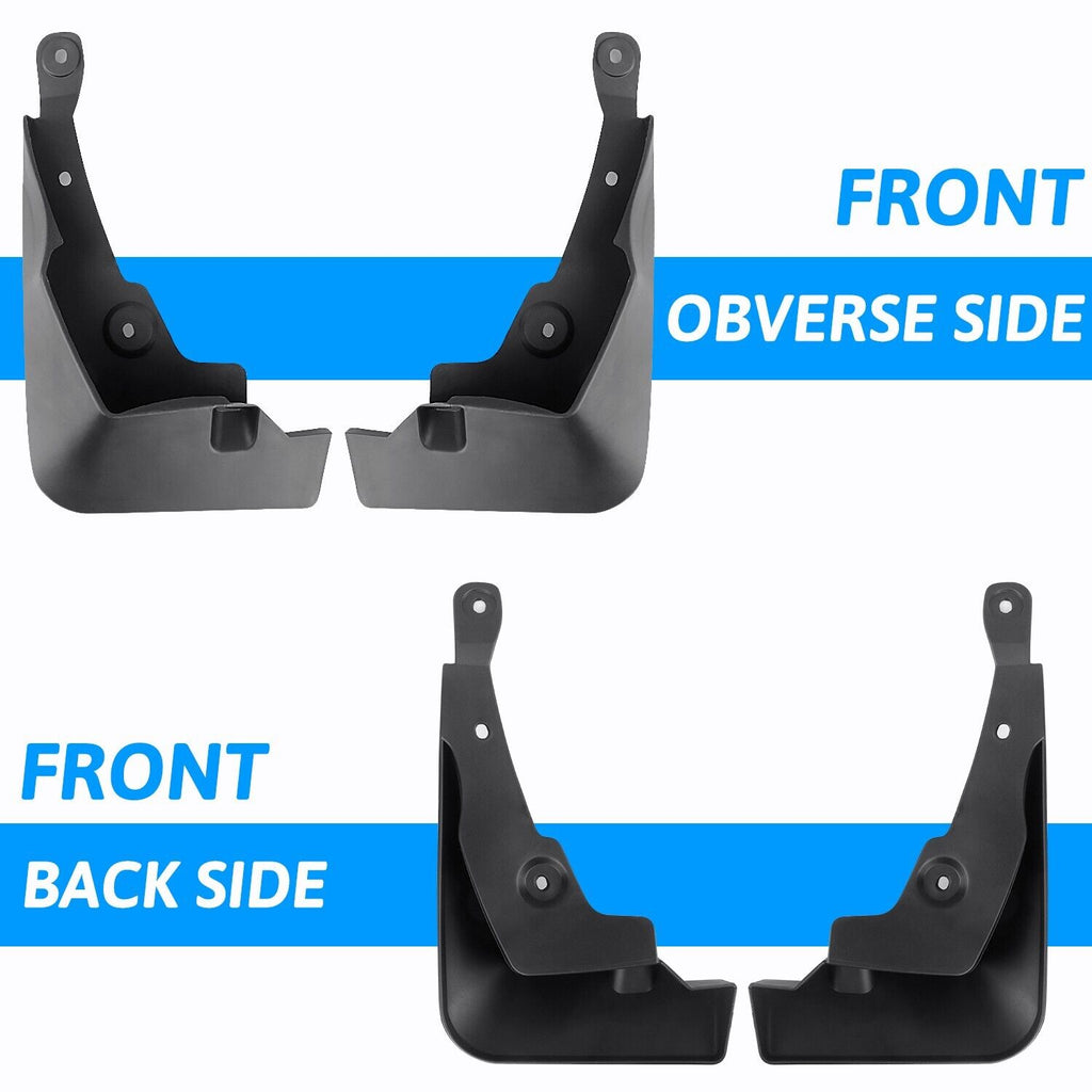 4PCS Mud Flaps Splash Guards Front & Rear Fender T87623