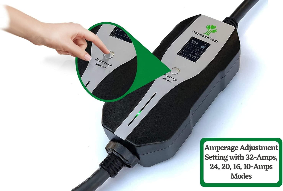 Level 2 Electric Vehicle Charger with 40Ft Cable J980407