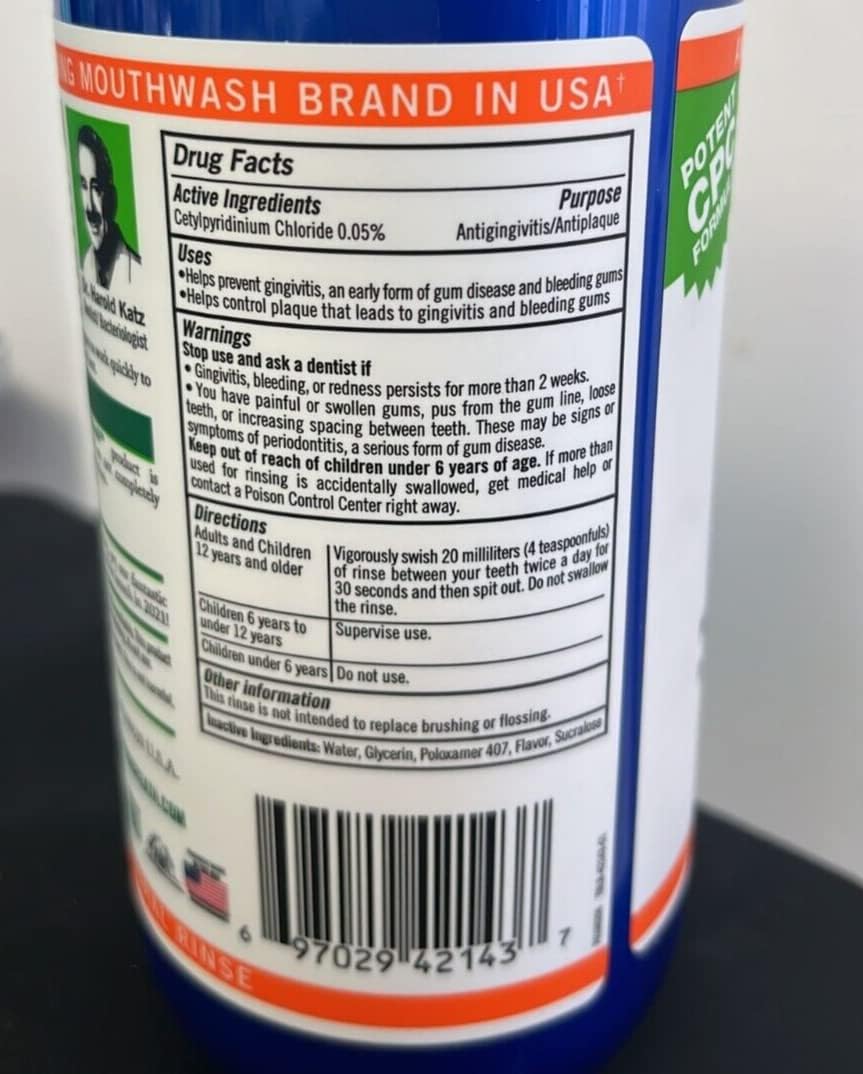 16 oz Pack of 6 Oral Rinse G6337