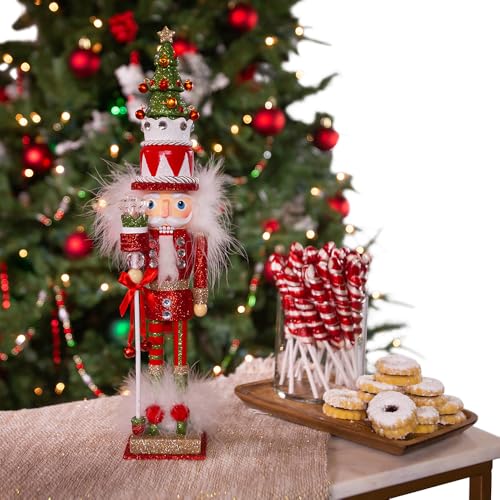 15-Inch Red and Green Nutcracker I197