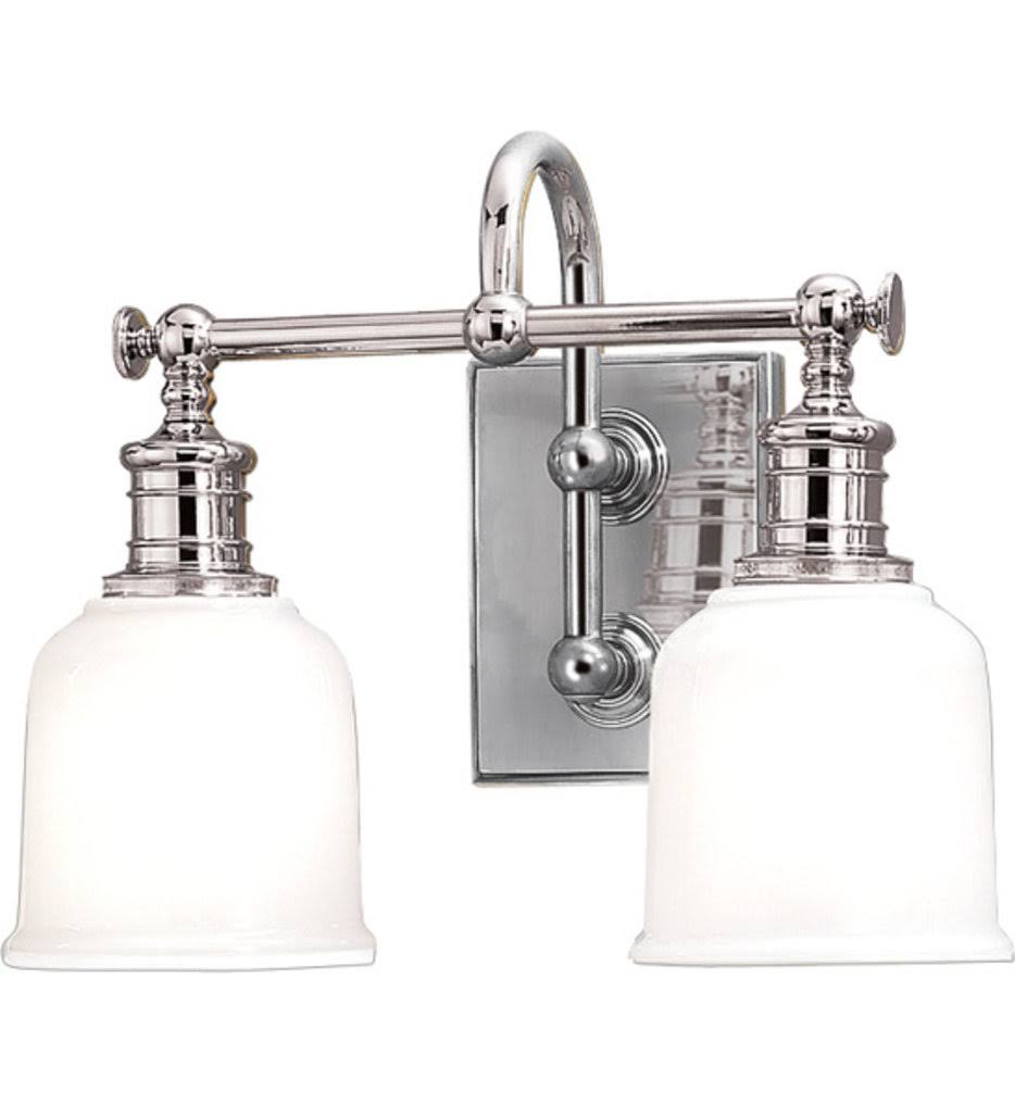 Polished Chrome 2 Light Bath Bracket D112233