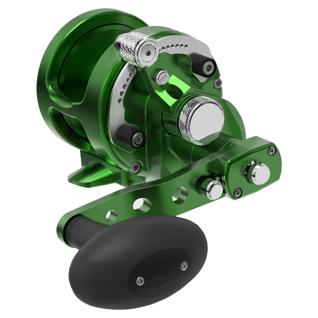 2-Speed Lever Drag Casting Reel Green W920046