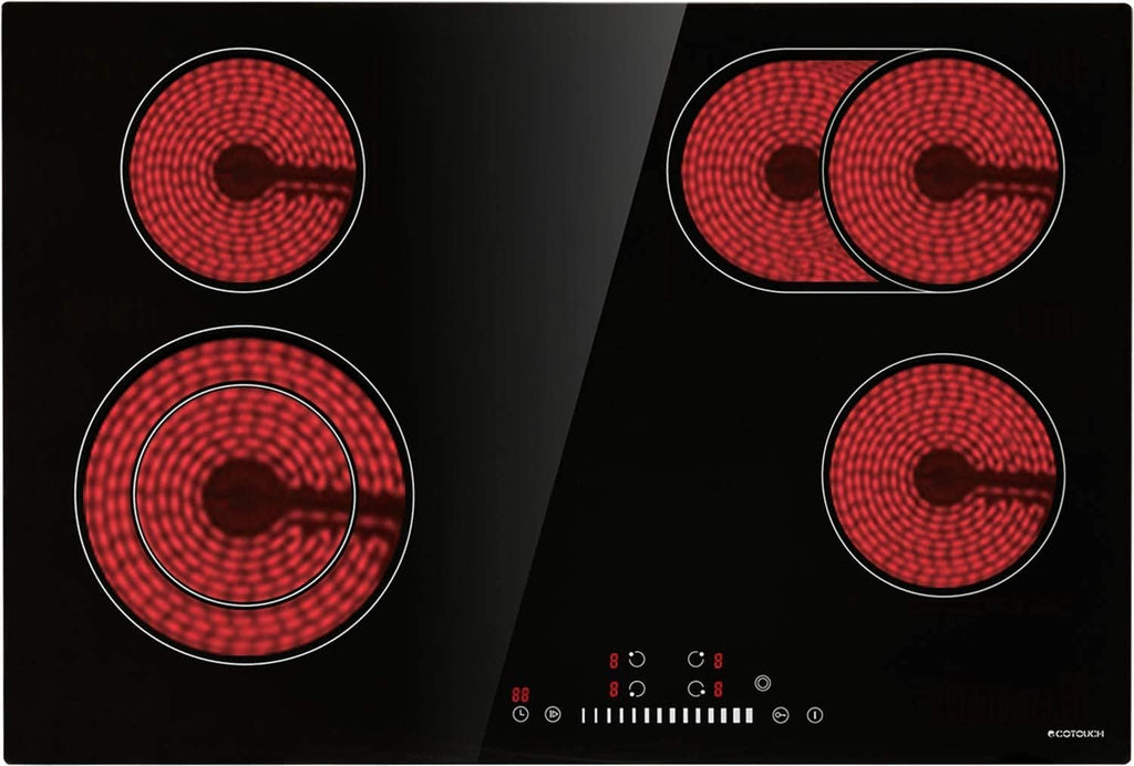 Electric Cooktop 30 inch 4 Burner Smoothtop Built in W10585