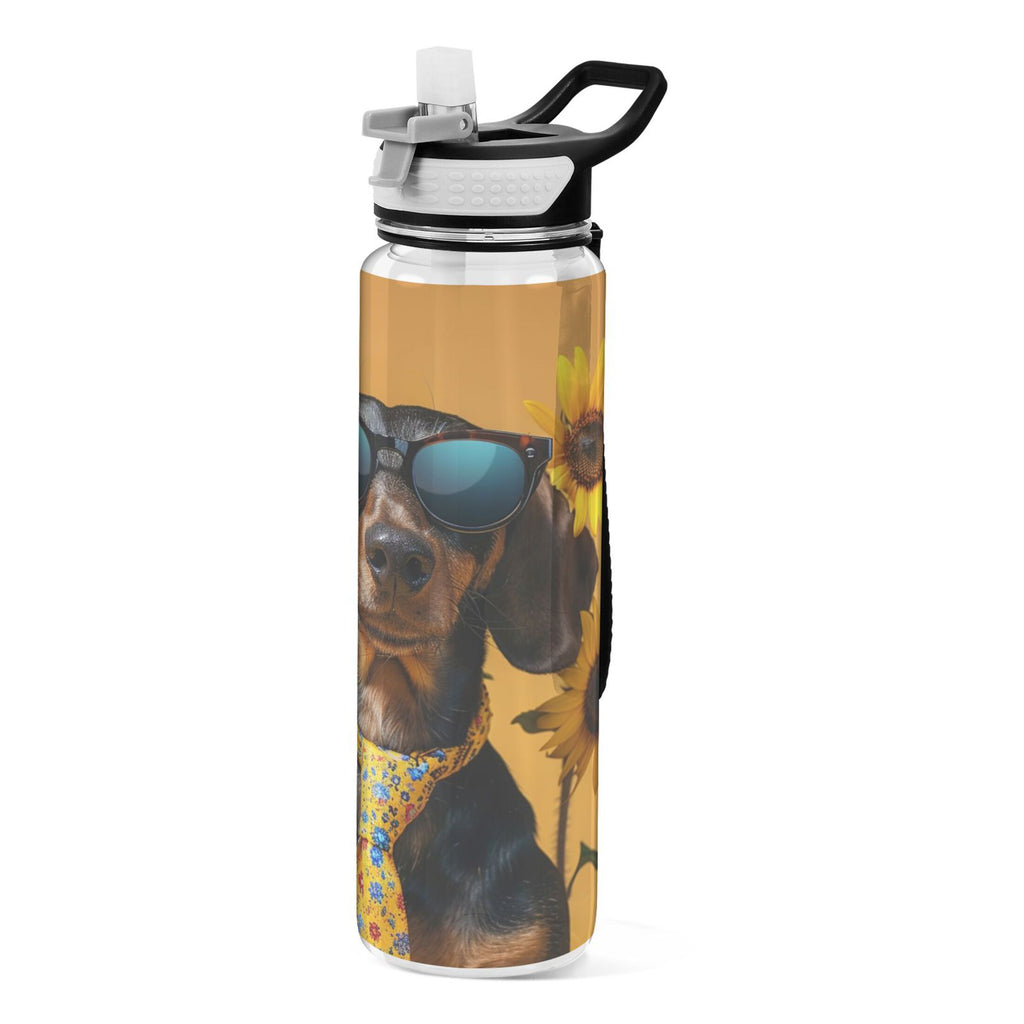 32oz Leakproof Tritan Sports Water Bottle with Straw Q391148