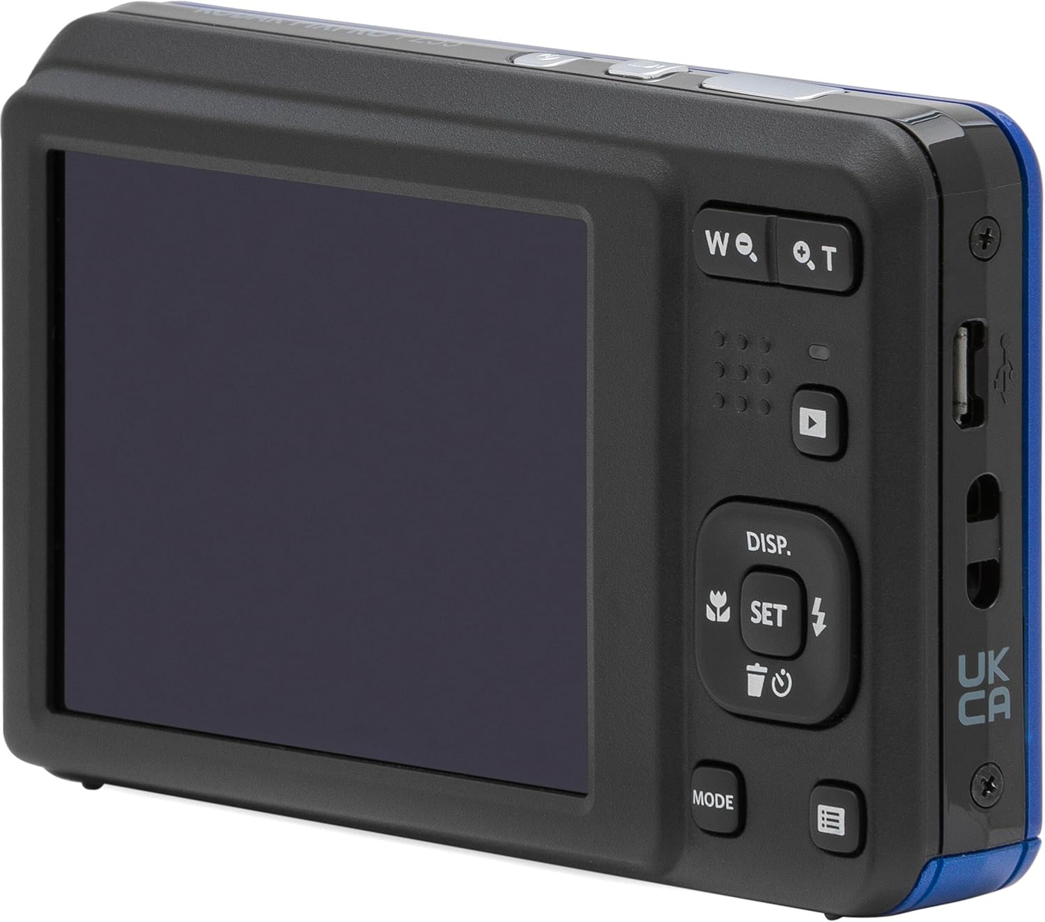 Blue 16MP Digital Camera with 5X Optical Zoom U2708