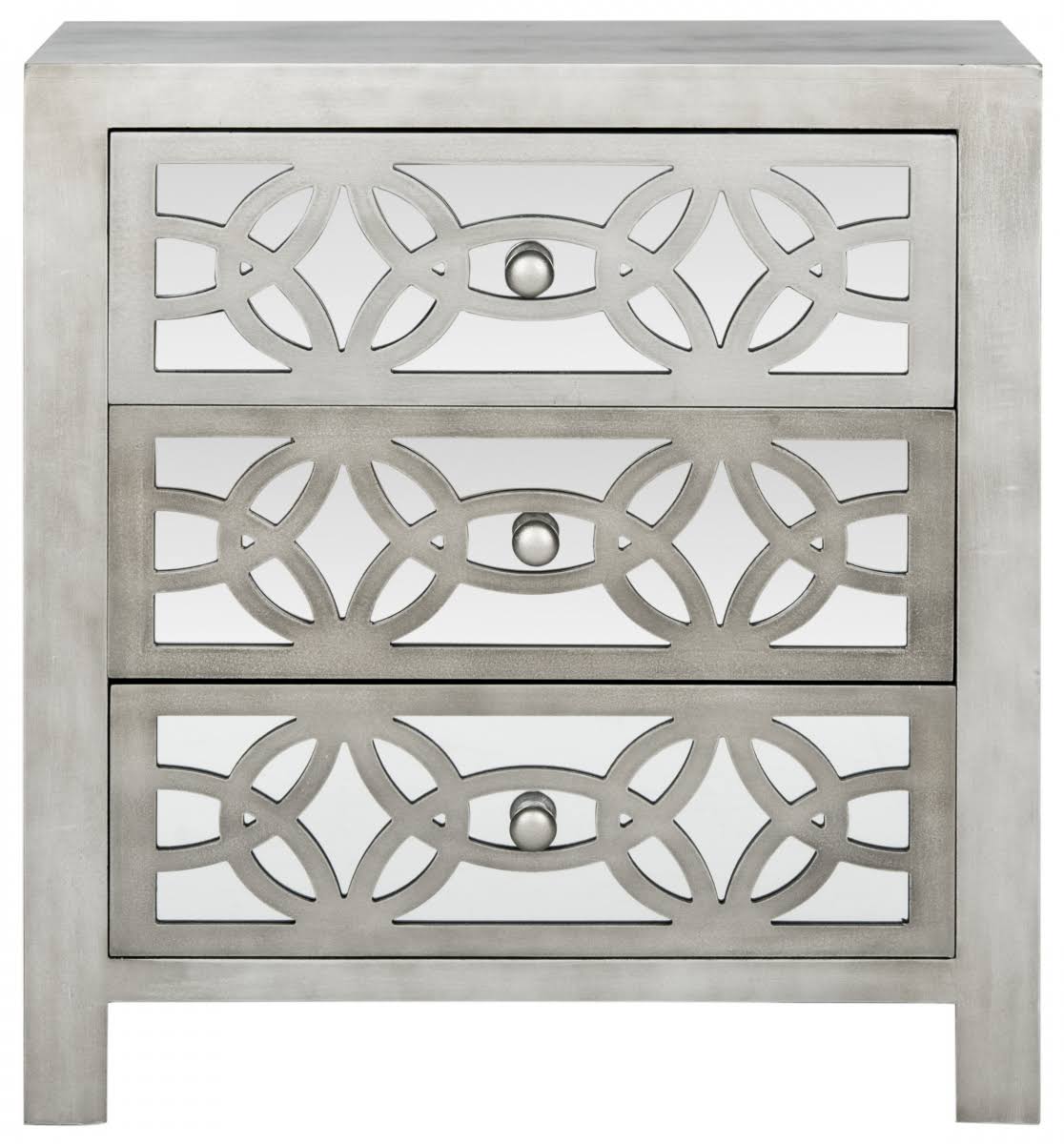 Grey 3 Drawer Chest E891796