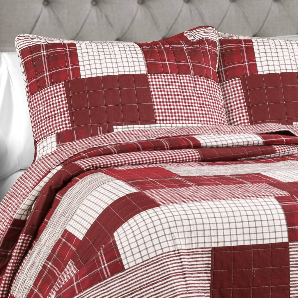 Navy King Quilt Set F158