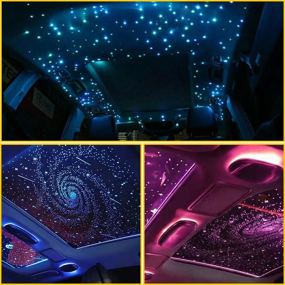 500pc Fiber Optic Car Headliner Star Light Kit Remote X528076