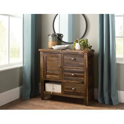 1 Door Accent Cabinet Brown R515