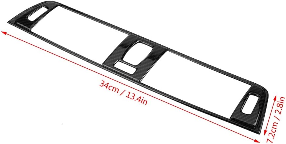 Carbon Fiber Console Air Vent Cover Trim for 3 Series F30 2013-2018 G343