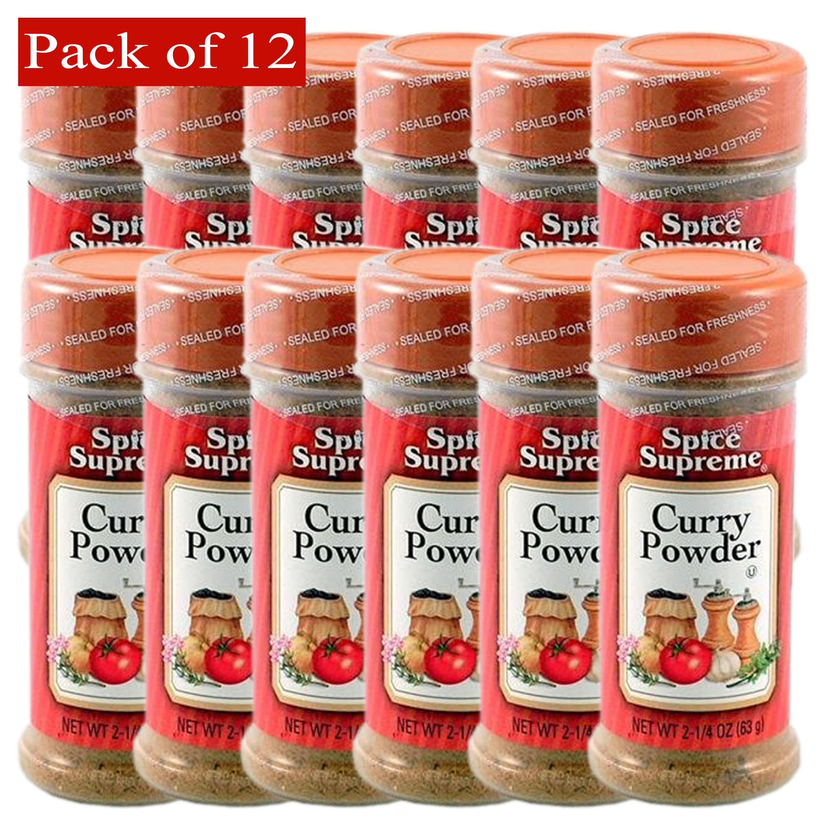Curry Powder 63g Pack of 12 I483237