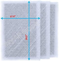 20x20 MicroPower Guard Air Cleaner Replacement Filter Pads (3 Pack) White T4470
