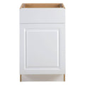 White Base Cabinet with Soft Close Full Extension Drawer M758148