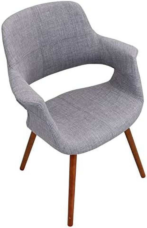 Mid-Century Modern Chair in Light Grey Q701