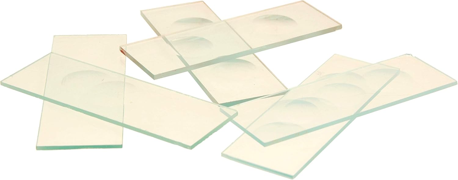 Microscope Slides with Single Concavity, 10/PK I2347