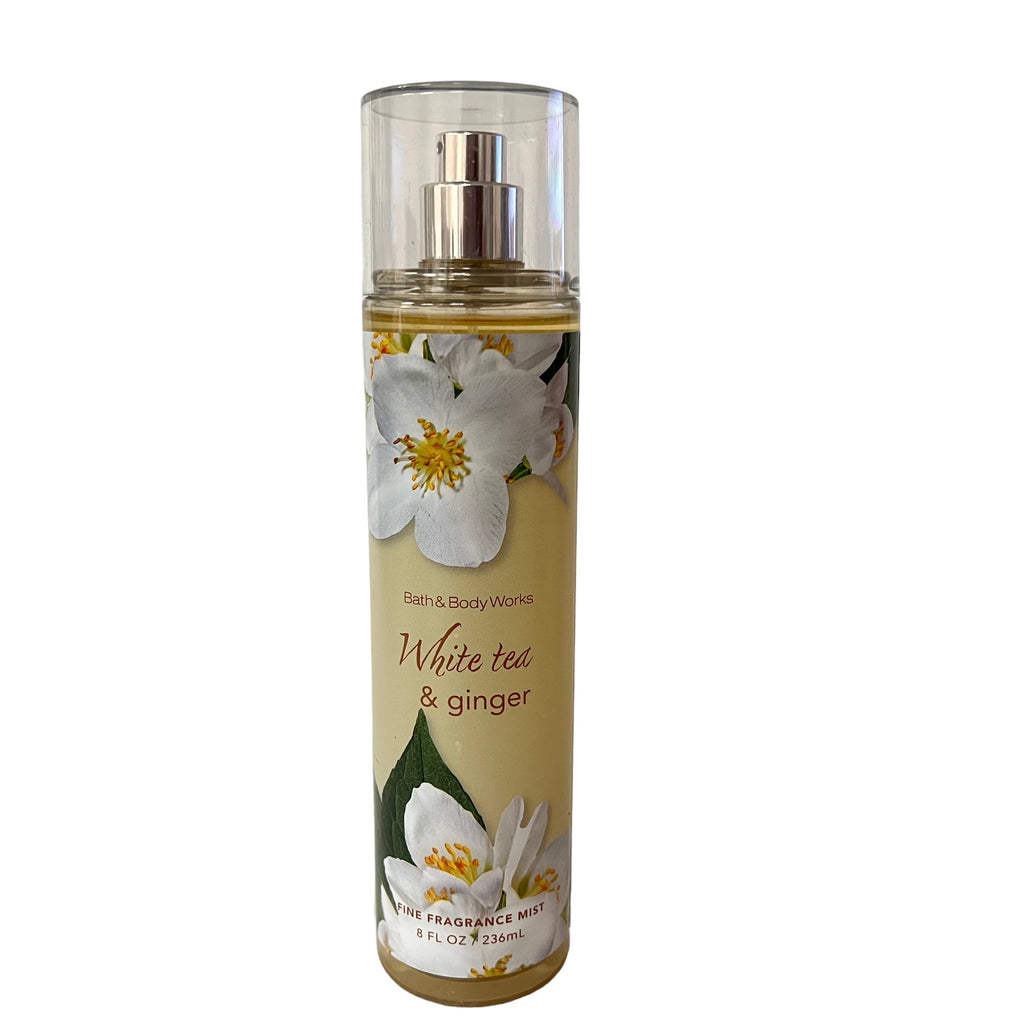 White Tea & Ginger Fragrance Mist & Body Cream Set 8 fl oz B99860