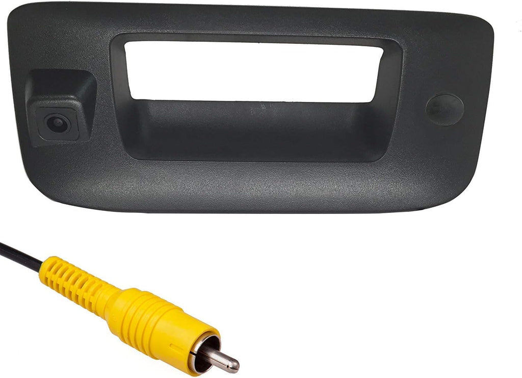 Black Tailgate Handle with Backup Camera V97527