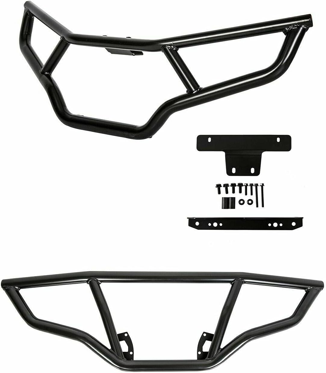 Front and Rear Brush Guard Bumper Set 2pcs U651932