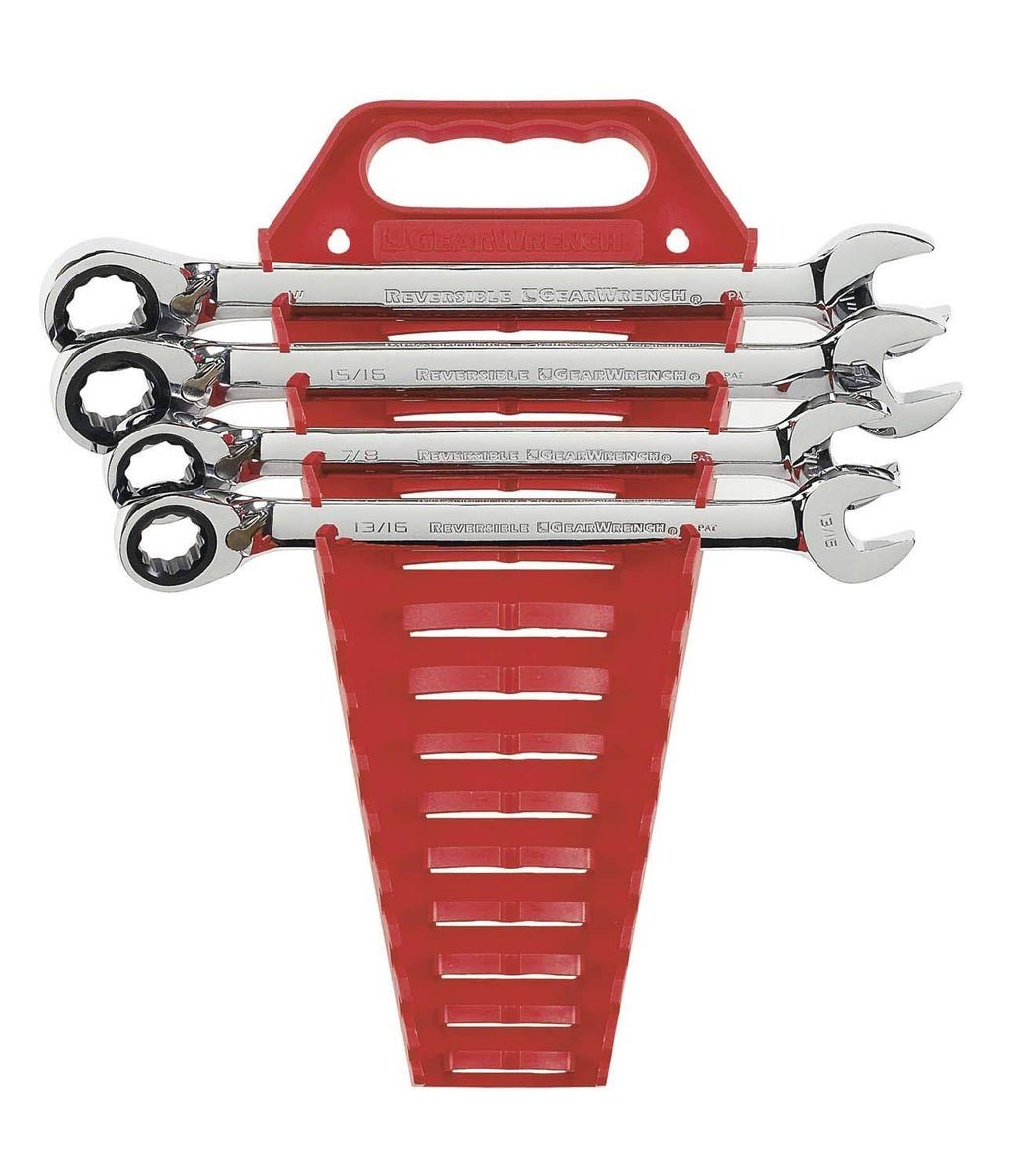 4 Piece Reversible Ratcheting Wrench Set SAE A12013