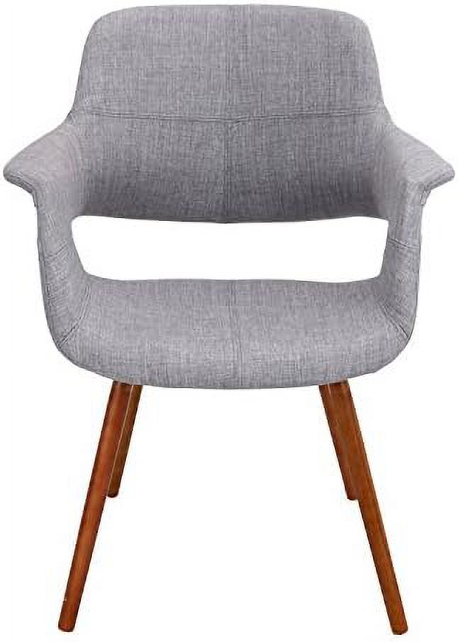 Mid-Century Modern Chair in Light Grey Q701
