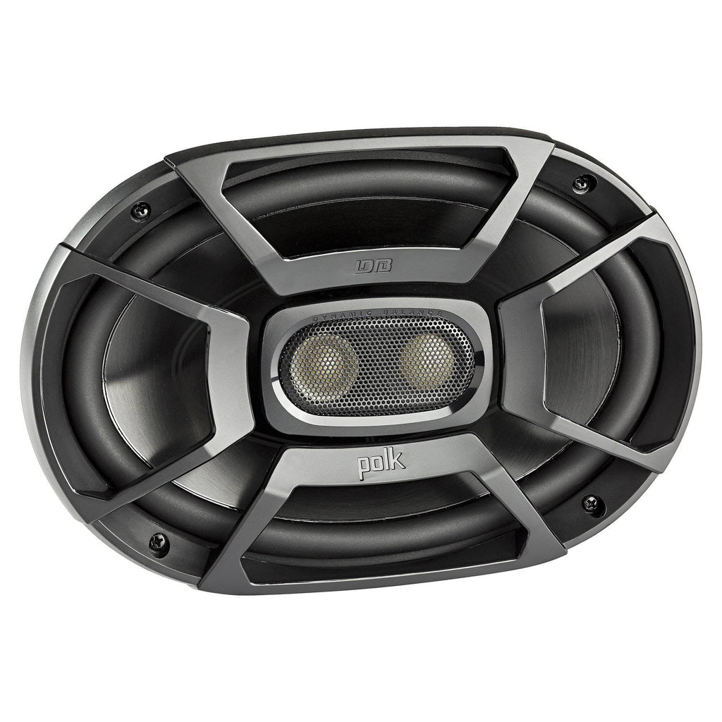 Polk 6x9x22 450W 3 Way Marine Speakers + Rockford Fosgate 6.5x22 90W Car P26011