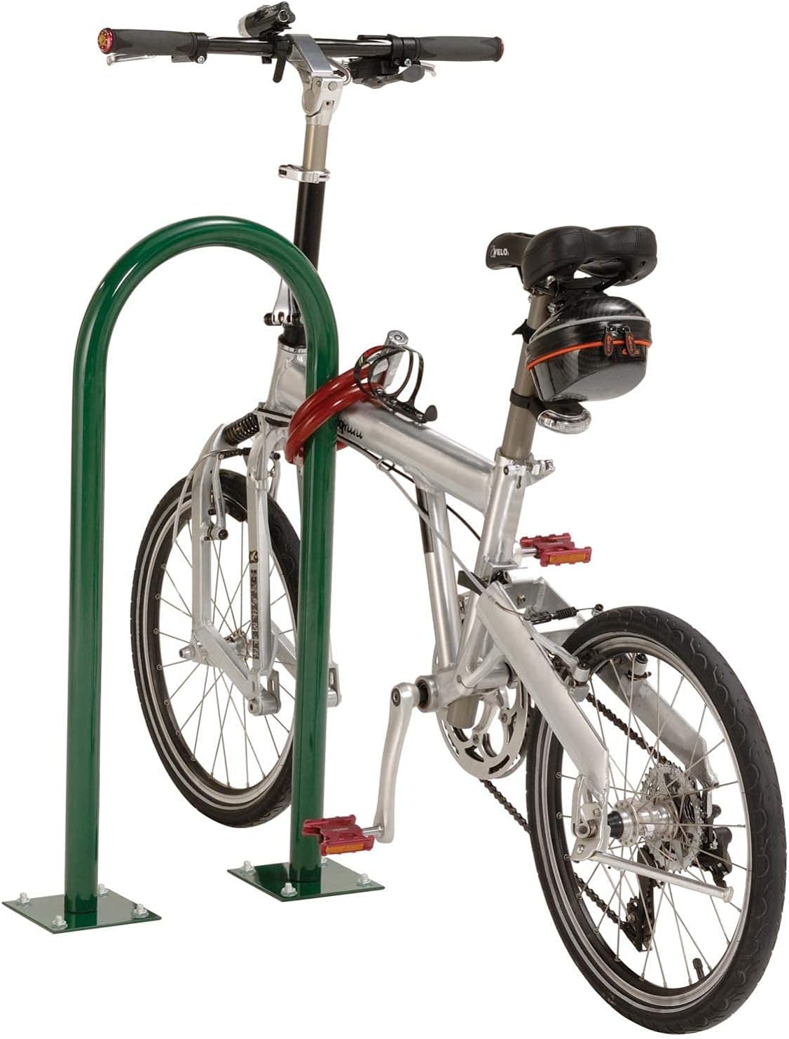 Green Flange Mount 2-Bike Capacity Bike Rack F60139