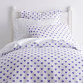 Purple Cotton Percale Twin Duvet Cover H96783